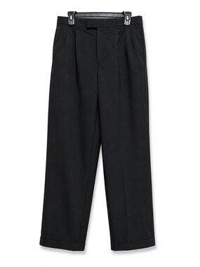 Michael Brandon Black Pleated Dress Pants 32x32